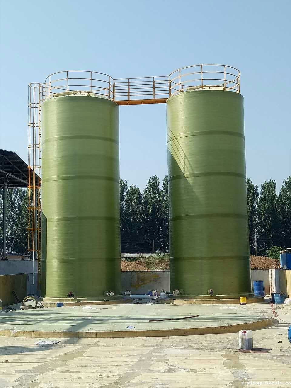 卧式玻璃钢盐酸罐如何防腐？